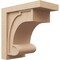 Ekena Millwork 11"W x 22"D x 22"H Classic Alma Rough Cedar Woodgrain TimberThane Corbel, Primed Tan CORUR11X22X22ALMRCPR - alternate 1
